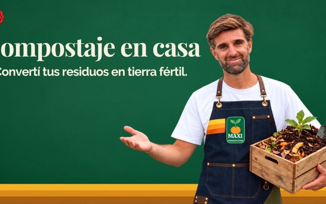 Compostaje en casa: convertí tus residuos en tierra fértil